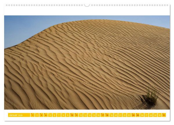 Produktbild: Die W&uuml;ste von Dubai (hochwertiger Premium Wandkalender 2026 DIN A2 quer), Kunstdruck in Hochglanz
