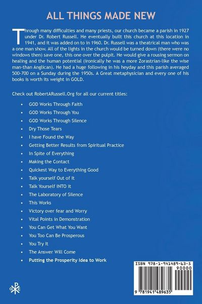 Produktbild: All Things Made New