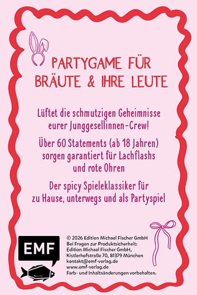 Produktbild: Kartenspiel: Ich hab noch nie ... &ndash; f&uuml;r den Junggesellinnenabschied