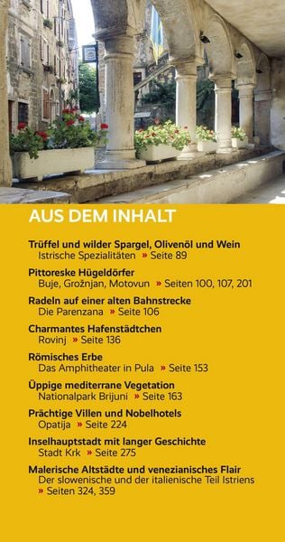 Produktbild: TRESCHER Reisef&uuml;hrer Istrien und Kvarner Bucht