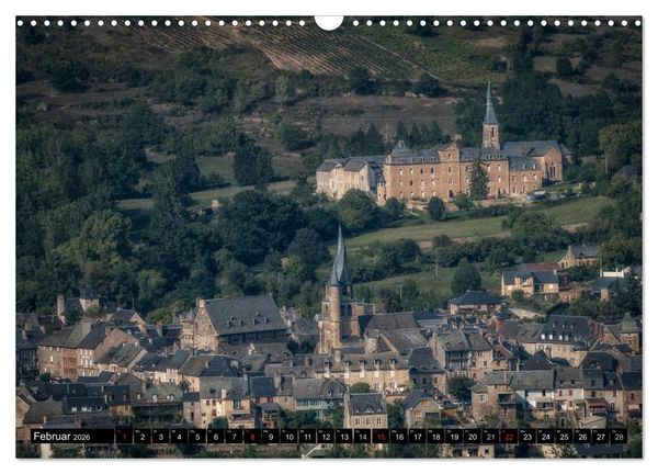 Produktbild: Unterwegs im D&eacute;partement Aveyron (Wandkalender 2026 DIN A3 quer), CALVENDO Monatskalender