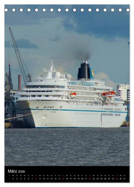 Produktbild: Bremerhaven an der Nordsee (Tischkalender 2026 DIN A5 hoch), CALVENDO Monatskalender