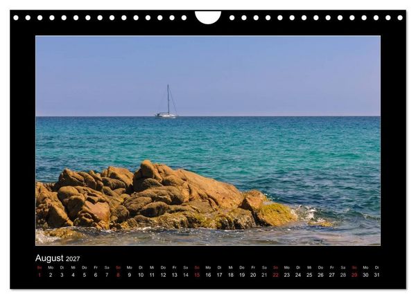 Produktbild: Die Trauminsel Sardinien (Wandkalender 2027 DIN A4 quer), CALVENDO Monatskalender