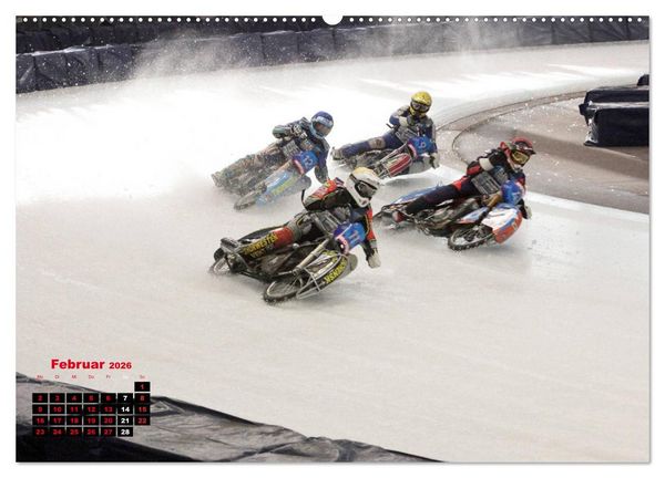 Produktbild: Ice Speedway (hochwertiger Premium Wandkalender 2026 DIN A2 quer), Kunstdruck in Hochglanz