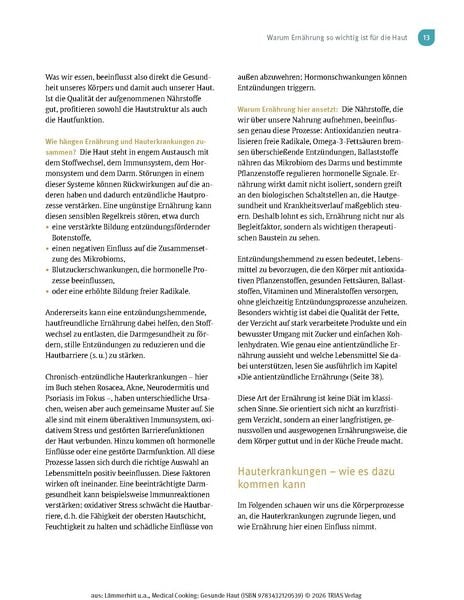 Produktbild: Medical Cooking: Gesunde Haut