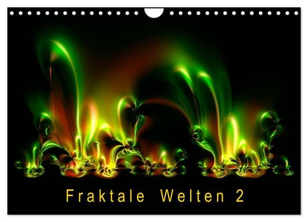 Produktbild: Fraktale Welten 2 (Wandkalender 2026 DIN A4 quer), CALVENDO Monatskalender