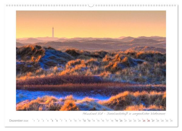Produktbild: Sehnsucht D&auml;nemark - Danmark (Wandkalender 2026 DIN A2 quer), CALVENDO Monatskalender