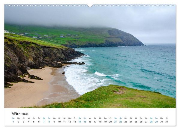 Produktbild: Irland - Die smaragdgr&uuml;ne Insel (Wandkalender 2026 DIN A2 quer), CALVENDO Monatskalender