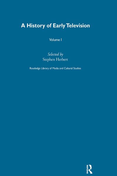Produktbild: A History Of Early Television Vol 1