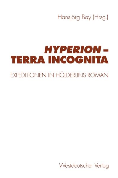 Produktbild: Hyperion &mdash; terra incognita