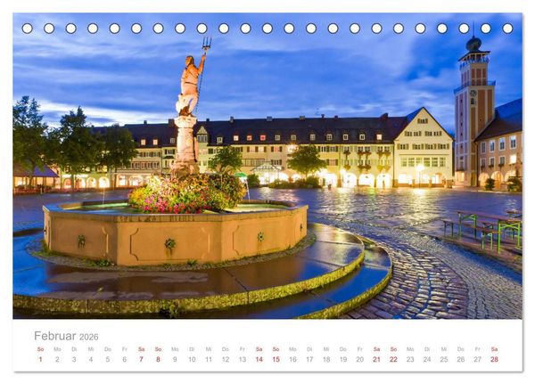 Produktbild: Der Schwarzwald Impressionen (Tischkalender 2026 DIN A5 quer), CALVENDO Monatskalender