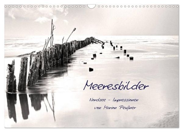 Produktbild: Meeresbilder - Nordsee-Impressionen (Wandkalender 2026 DIN A3 quer), CALVENDO Monatskalender