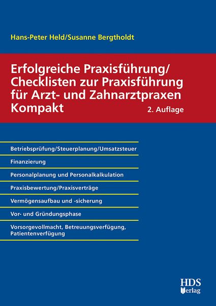 Produktbild: Erfolgreiche Praxisf&uuml;hrung/Checklisten zur Praxisf&uuml;hrung f&uuml;r Arzt- und Zahnarztpraxen Kompakt