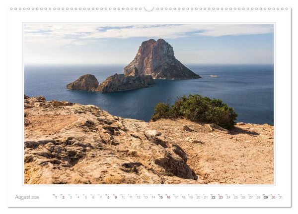 Produktbild: Ibiza und Formentera Impressionen (Wandkalender 2026 DIN A2 quer), CALVENDO Monatskalender