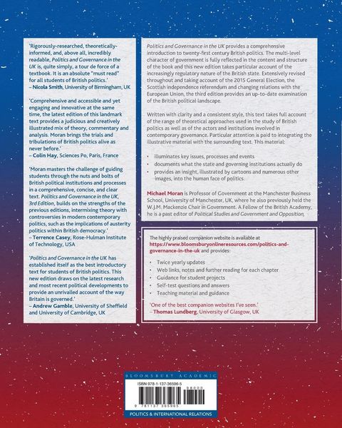 Produktbild: Politics and Governance in the UK