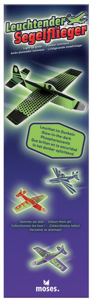 Produktbild: Leuchtender Segelflieger Glow in the Dark