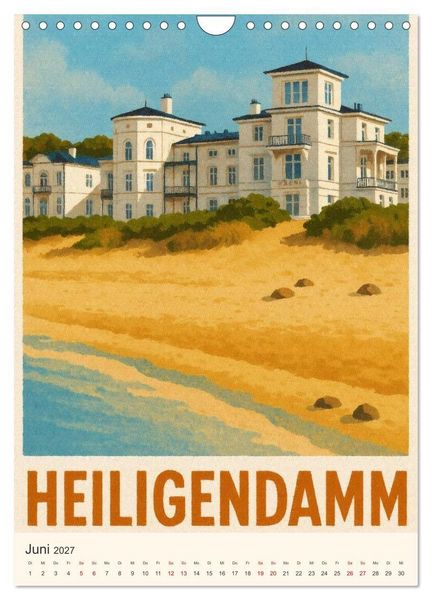 Produktbild: Norddeutsche Kleinode - City Poster (Wandkalender 2027 DIN A4 hoch), CALVENDO Monatskalender