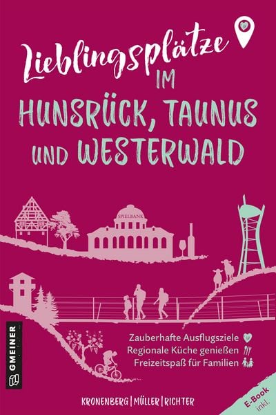 Produktbild: Lieblingspl&auml;tze im Hunsr&uuml;ck, Taunus und Westerwald