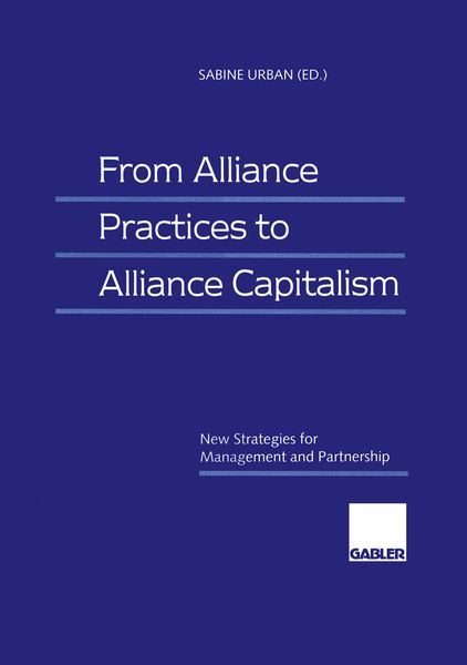 Produktbild: From Alliance Practices to Alliance Capitalism