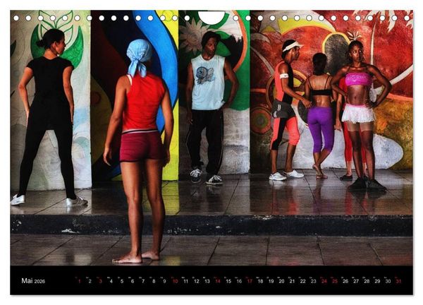 Produktbild: Kuba - die Farben (Wandkalender 2026 DIN A4 quer), CALVENDO Monatskalender