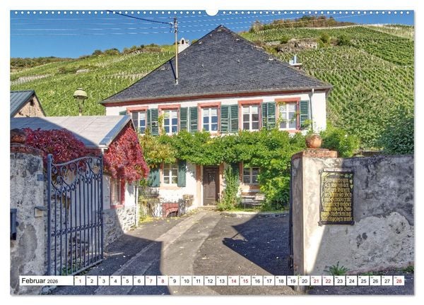 Produktbild: Romantisches Moselland (Wandkalender 2026 DIN A2 quer), CALVENDO Monatskalender
