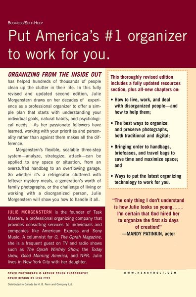 Produktbild: Organizing from the Inside Out, second edition