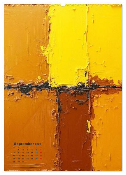 Produktbild: Rakel Kunst - Eine Form der k&uuml;nstlerischen Technik (hochwertiger Premium Wandkalender 2026 DIN A2 hoch), Kunstdruck in Hochglanz