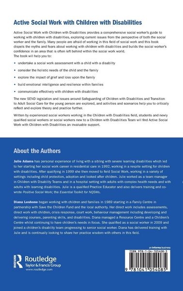 Produktbild: Active Social Work with Children with Disabilities