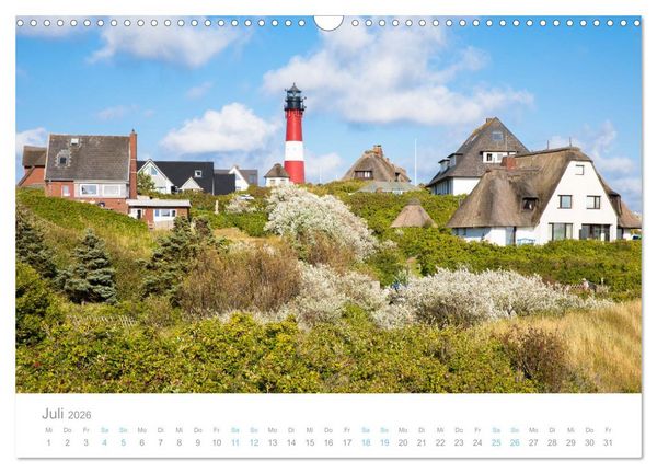 Produktbild: Sylt s&uuml;chtig (Wandkalender 2026 DIN A3 quer), CALVENDO Monatskalender