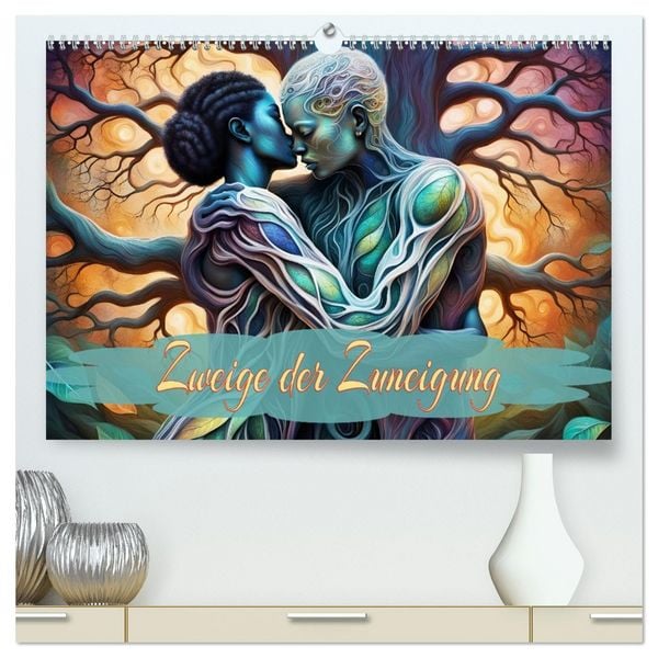 Produktbild: Zweige der Zuneigung (hochwertiger Premium Wandkalender 2026 DIN A2 quer), Kunstdruck in Hochglanz