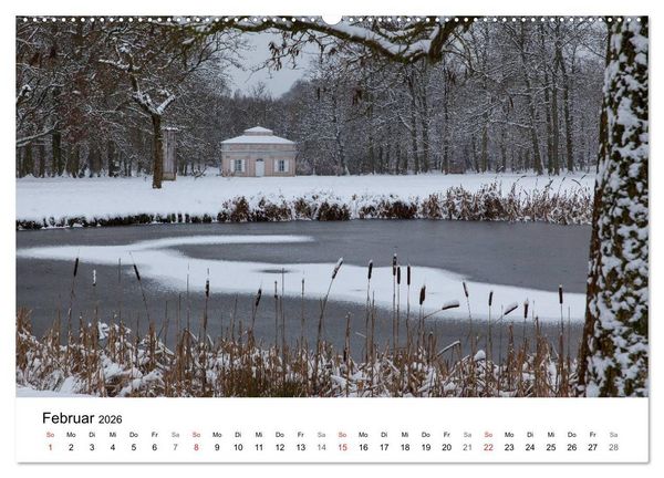 Produktbild: Fasanerie - sch&ouml;nstes Barockschloss Hessens (Wandkalender 2026 DIN A2 quer), CALVENDO Monatskalender