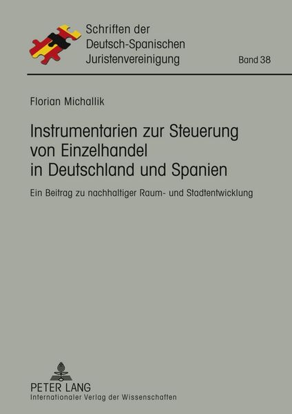 Produktbild: Instrumentarien zur Steuerung von Einzelhandel in Deutschland und Spanien