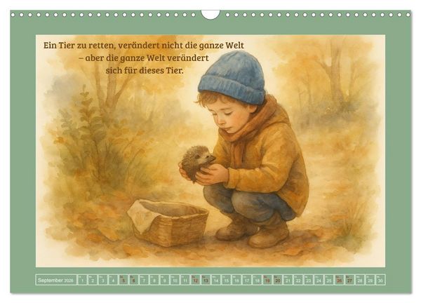 Produktbild: Wenn wir f&uuml;hlen (Wandkalender 2026 DIN A3 quer), CALVENDO Monatskalender