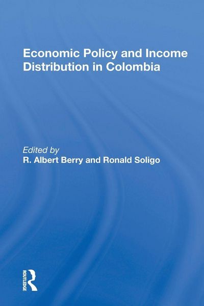 Produktbild: Economic Policy And Income Distribution In Colombia