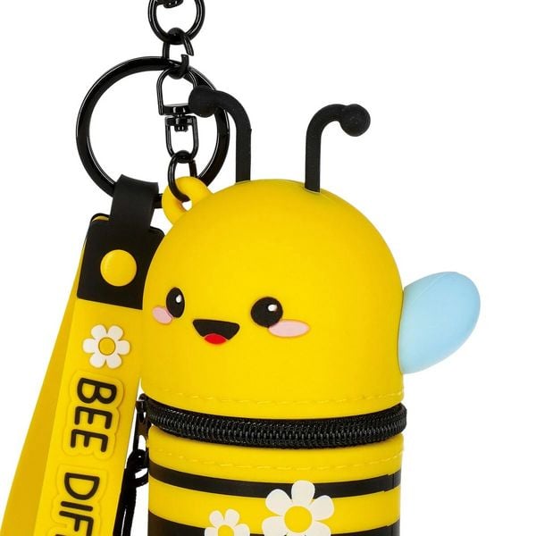 Produktbild: Legami M&uuml;nztasche mit Schl&uuml;sselanh&auml;nger Biene - Mini Kawaii