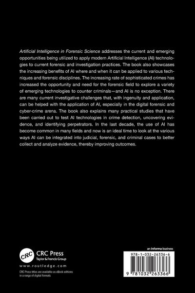 Produktbild: Artificial Intelligence in Forensic Science