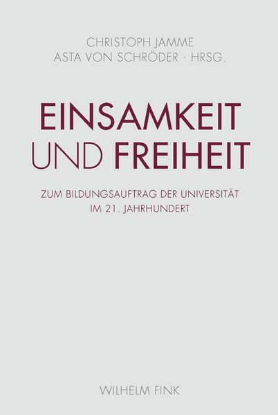 Produktbild: Einsamkeit und Freiheit