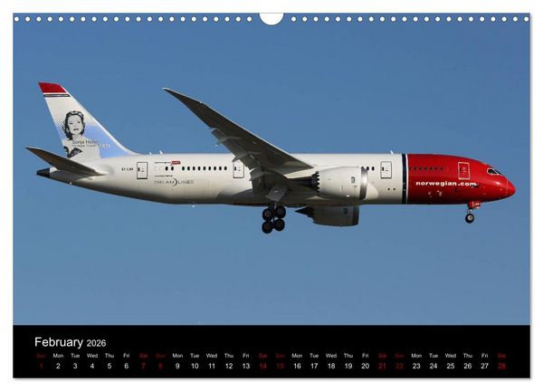 Produktbild: 787 - The Dream Liner (Wall Calendar 2026 DIN A3 landscape), CALVENDO 12 Month Wall Calendar