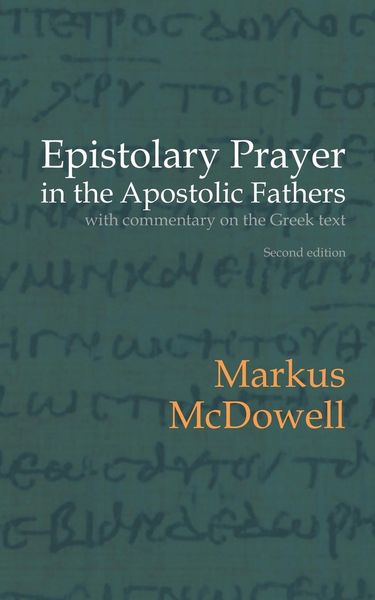 Produktbild: Epistolary Prayer in the Apostolic Fathers