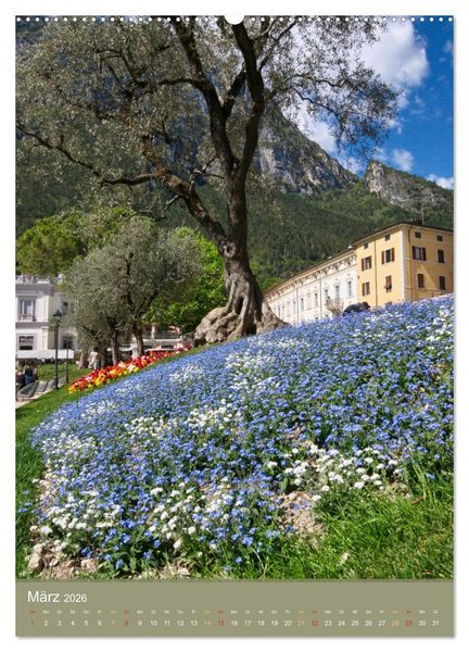 Produktbild: Gardasee - Die sch&ouml;nsten Momente am Gardasee (Wandkalender 2026 DIN A2 hoch), CALVENDO Monatskalender