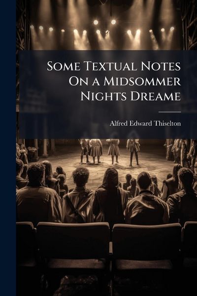 Produktbild: Some Textual Notes On a Midsommer Nights Dreame