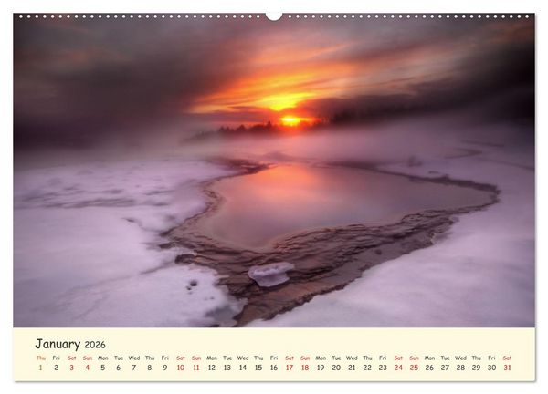Produktbild: Amazing Nature of Iceland (Wall Calendar 2026 DIN A2 landscape), CALVENDO 12 Month Wall Calendar
