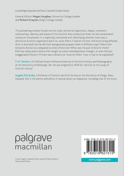 Produktbild: The Scottish Experience in Asia, c.1700 to the Present