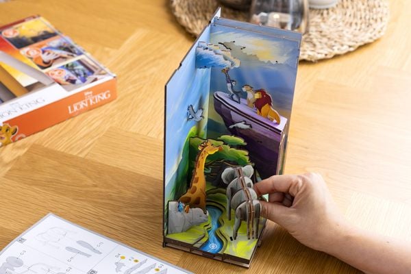 Produktbild: Book Nook DIY B&uuml;cherecke Disney K&ouml;nig der L&ouml;wen