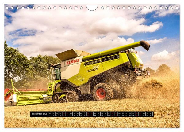 Produktbild: Landwirtschaft - Von der Saat bis zur Ernte (Wandkalender 2026 DIN A4 quer), CALVENDO Monatskalender