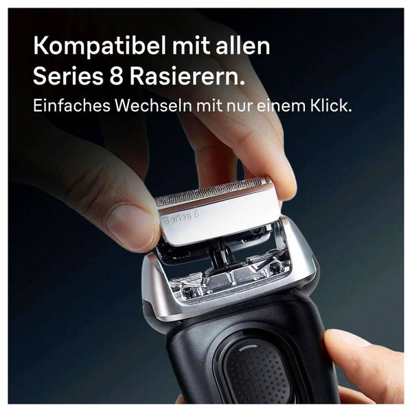 Produktbild: Braun Scherkopf Schwarz, Edelstahl 1St.