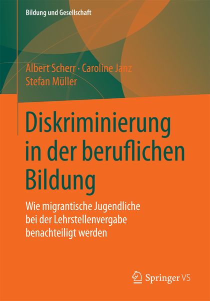 Produktbild: Diskriminierung in der beruflichen Bildung