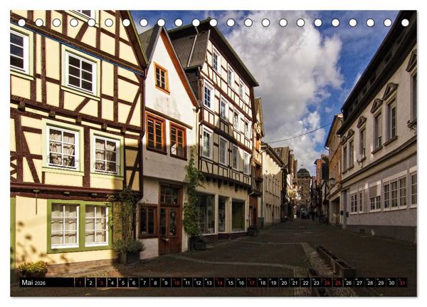 Produktbild: Stadtansichten, Linz am Rhein die bunte Stadt (Tischkalender 2026 DIN A5 quer), CALVENDO Monatskalender