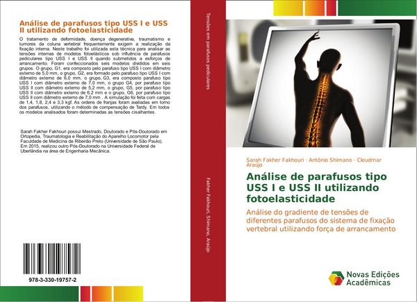Produktbild: An&aacute;lise de parafusos tipo USS I e USS II utilizando fotoelasticidade