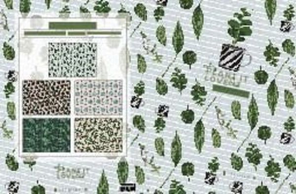 Produktbild: Plant it - Love it! Geschenkpapier-Heft Motiv Pflanzenkinder